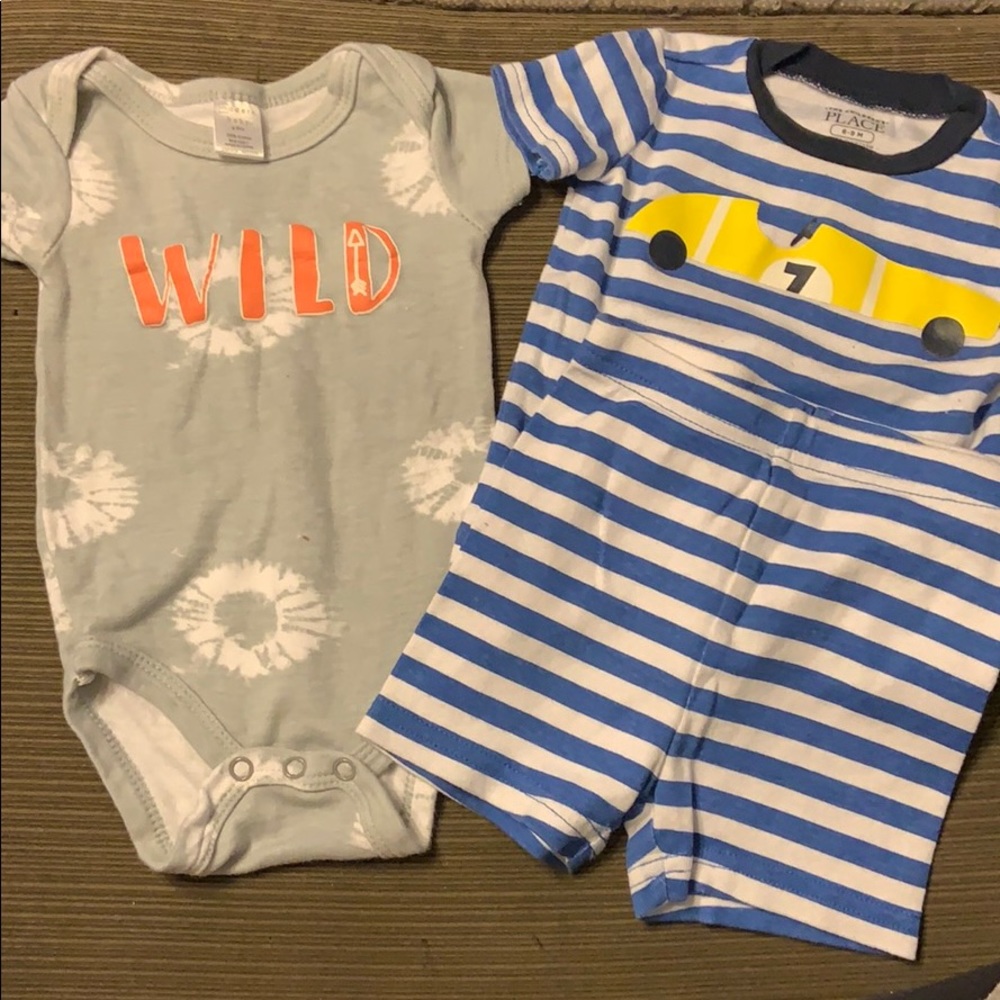 Onesie and PJ set